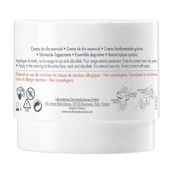 DermAbsolu JOUR Crème de jour fondamentale redensifiante ovale du visage anti-âge 40 ml