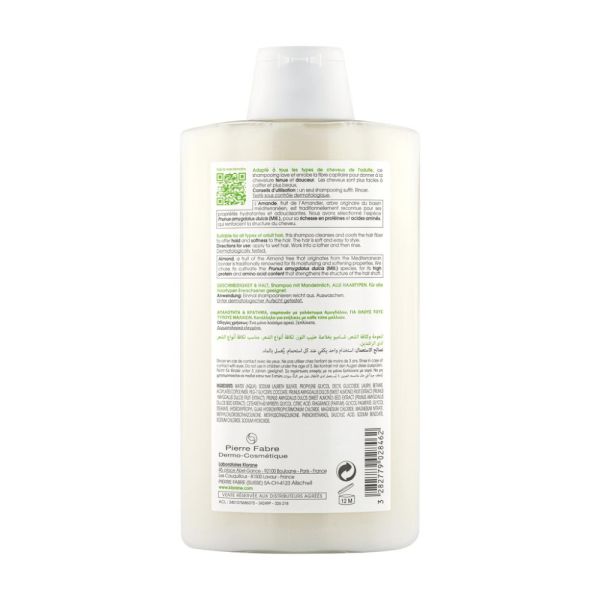 lait d'Amande Shampooing  400ml