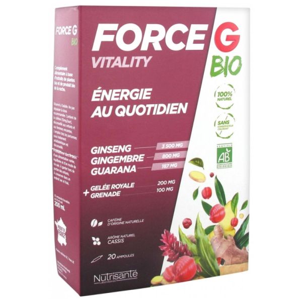 Force G Vitality Bio -20 ampoules